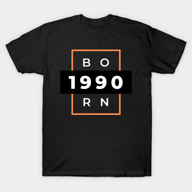 Born 1990 T-Shirt by GMAT